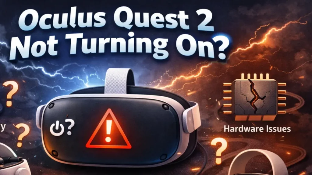 Oculus Quest 2 Not Turning On