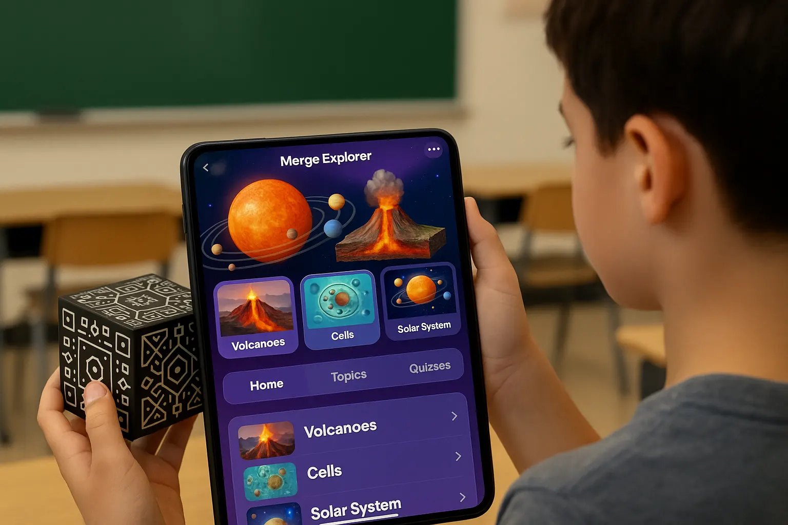 Merge Explorer: Empower Student Creativity