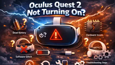Oculus Quest 2 not turning on
