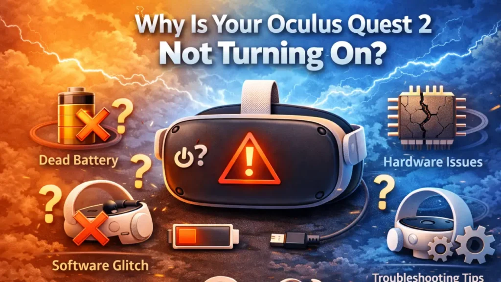 Oculus Quest 2 not turning on