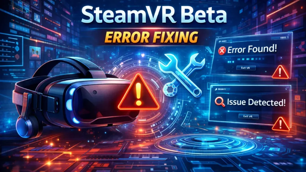 SteamVR Not Detected Error Beta Fixxin
