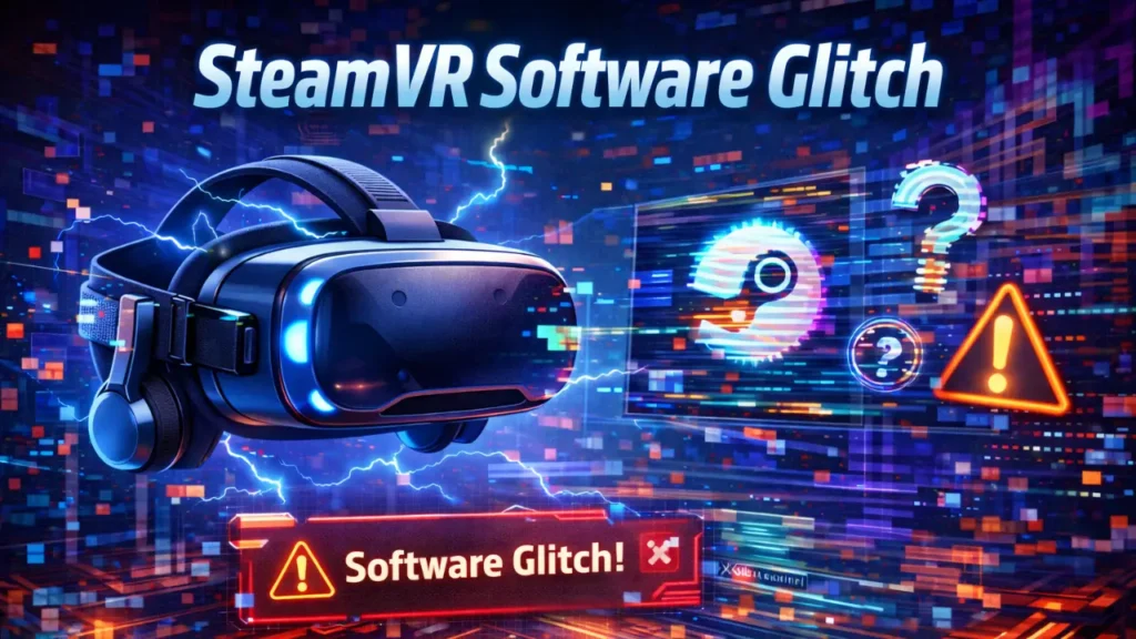 SteamVR Not Detected Error due to software glitch