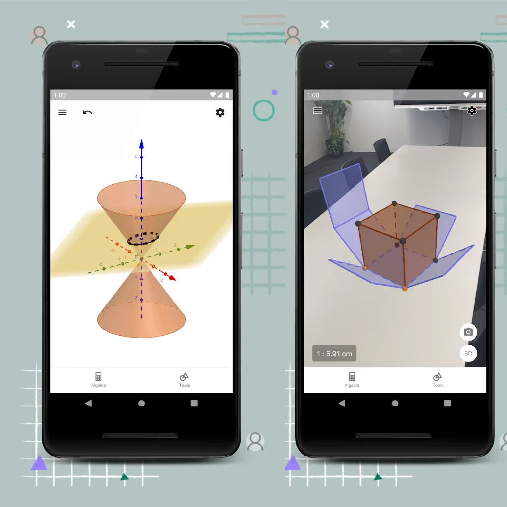 GeoGebra AR Visualize Complex Math