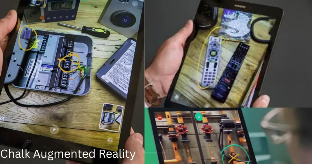 chalk augmented reality technical devices