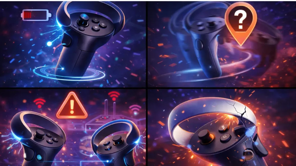 oculus quest 2 controller issues